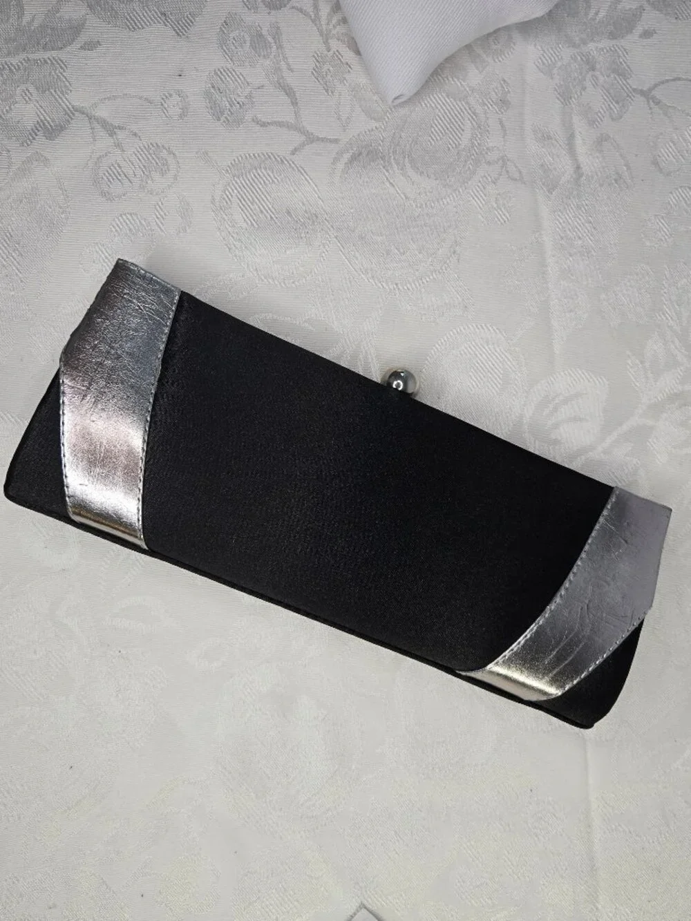Black and Silver Evening Purse/Clutch